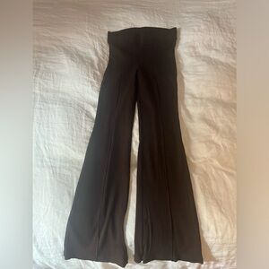 Donni rib kick flare pants